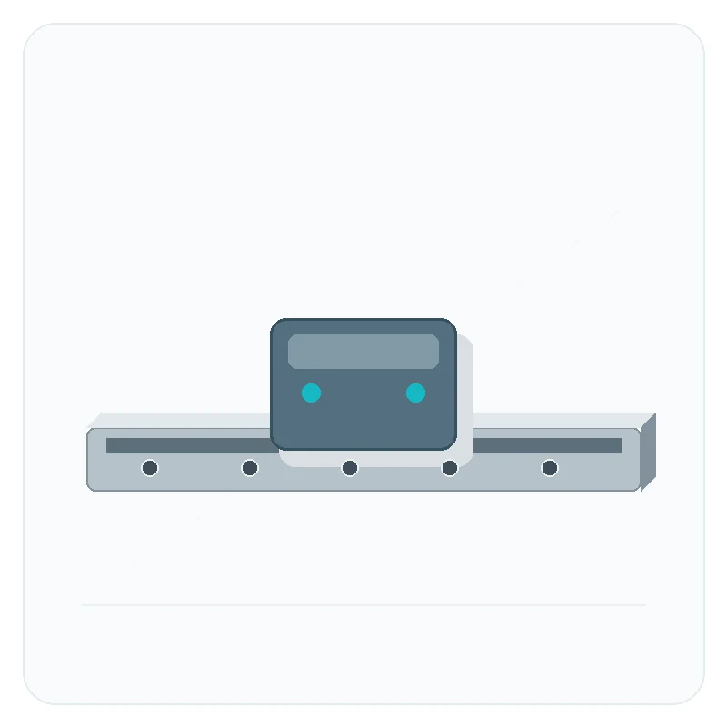 Profile rail linear guide assembly